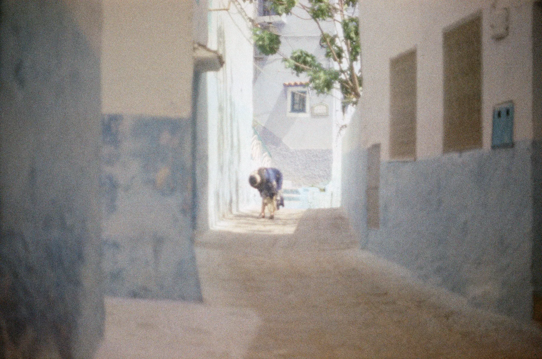 Blue alley