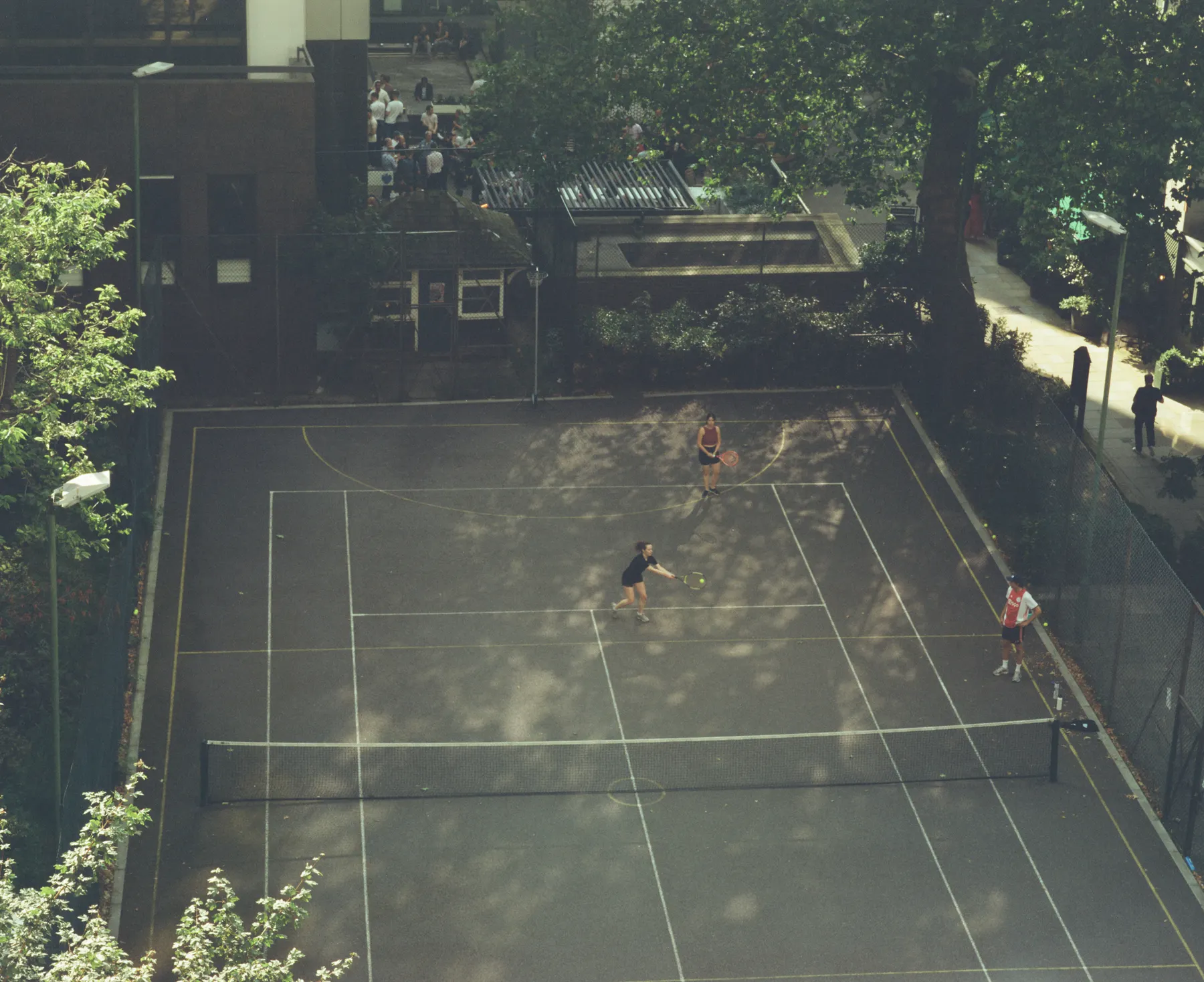 Tennis from above