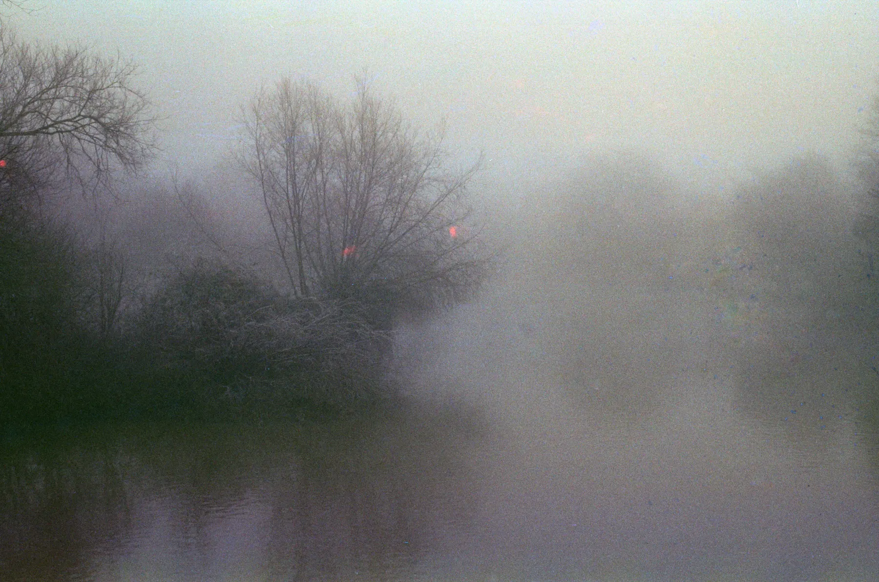 Fog on the river