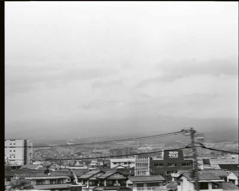 Town under the clouds