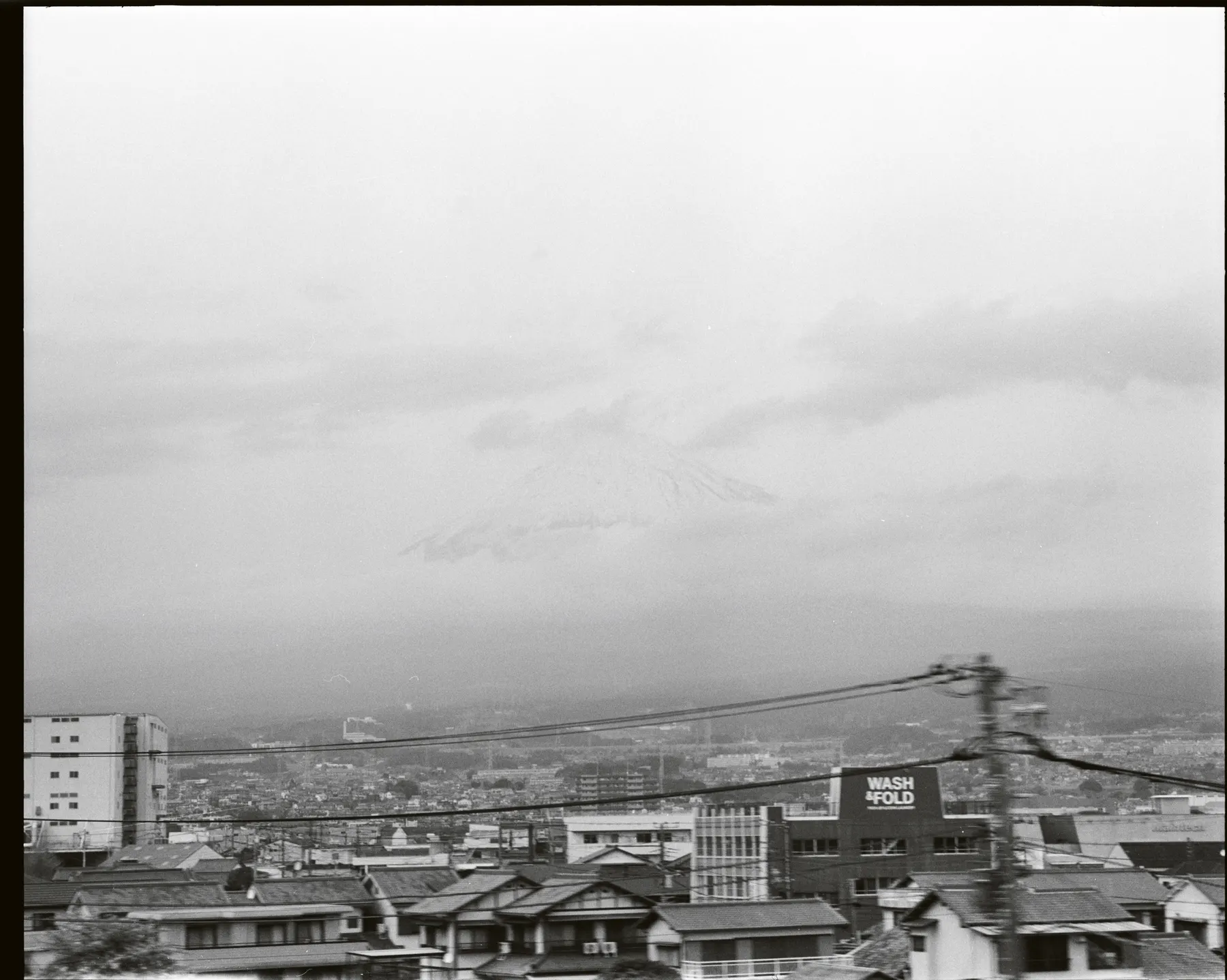 Town under the clouds