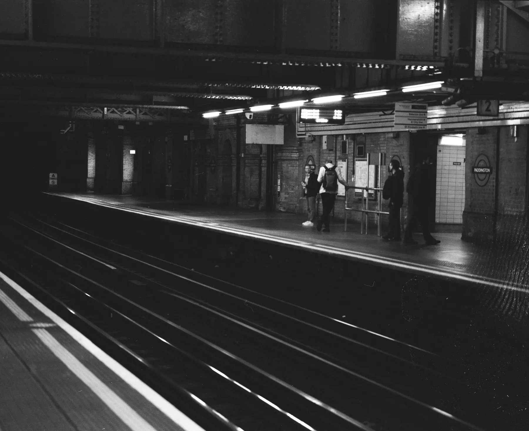 Underground platform