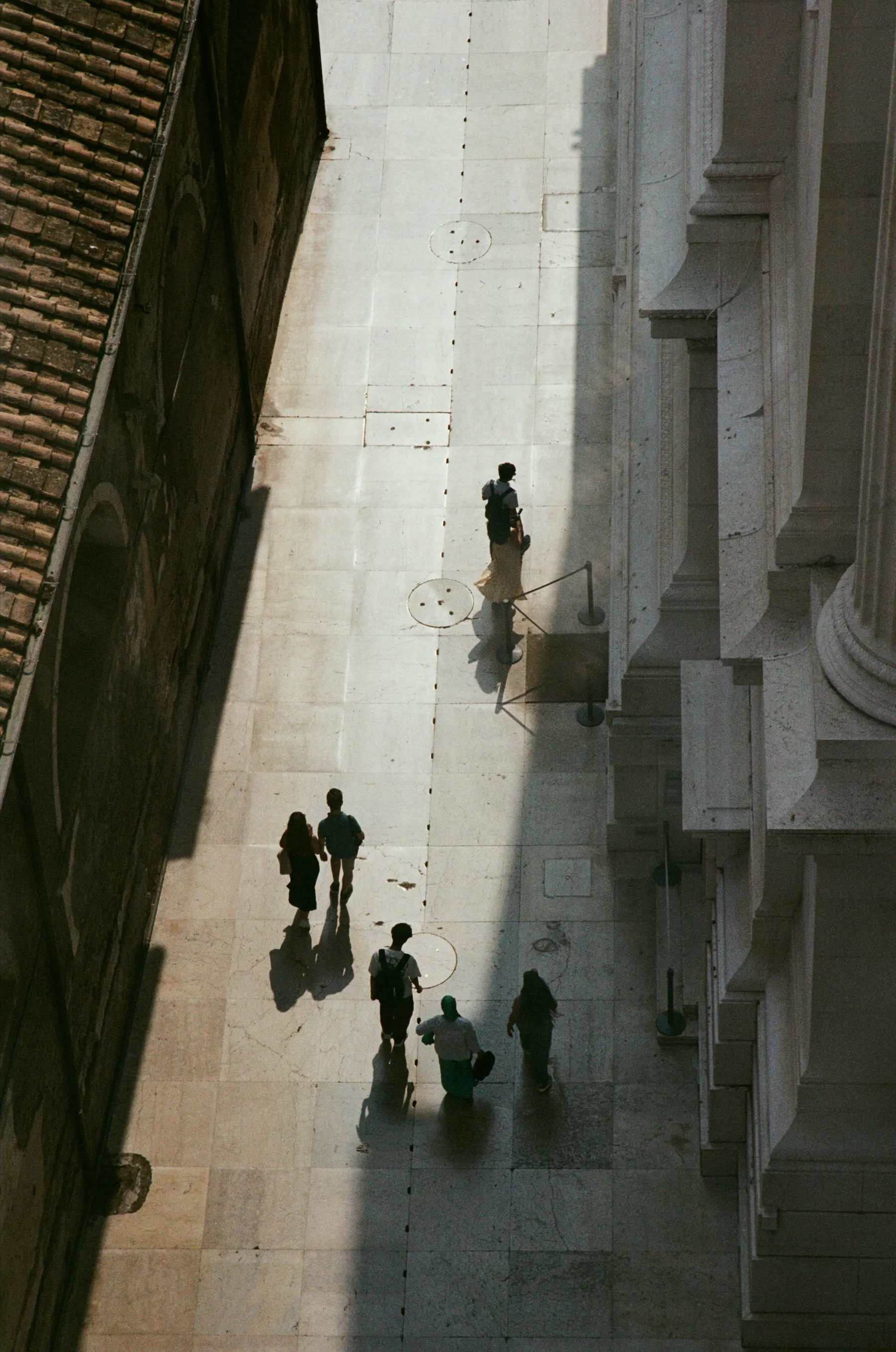 Shadows from above