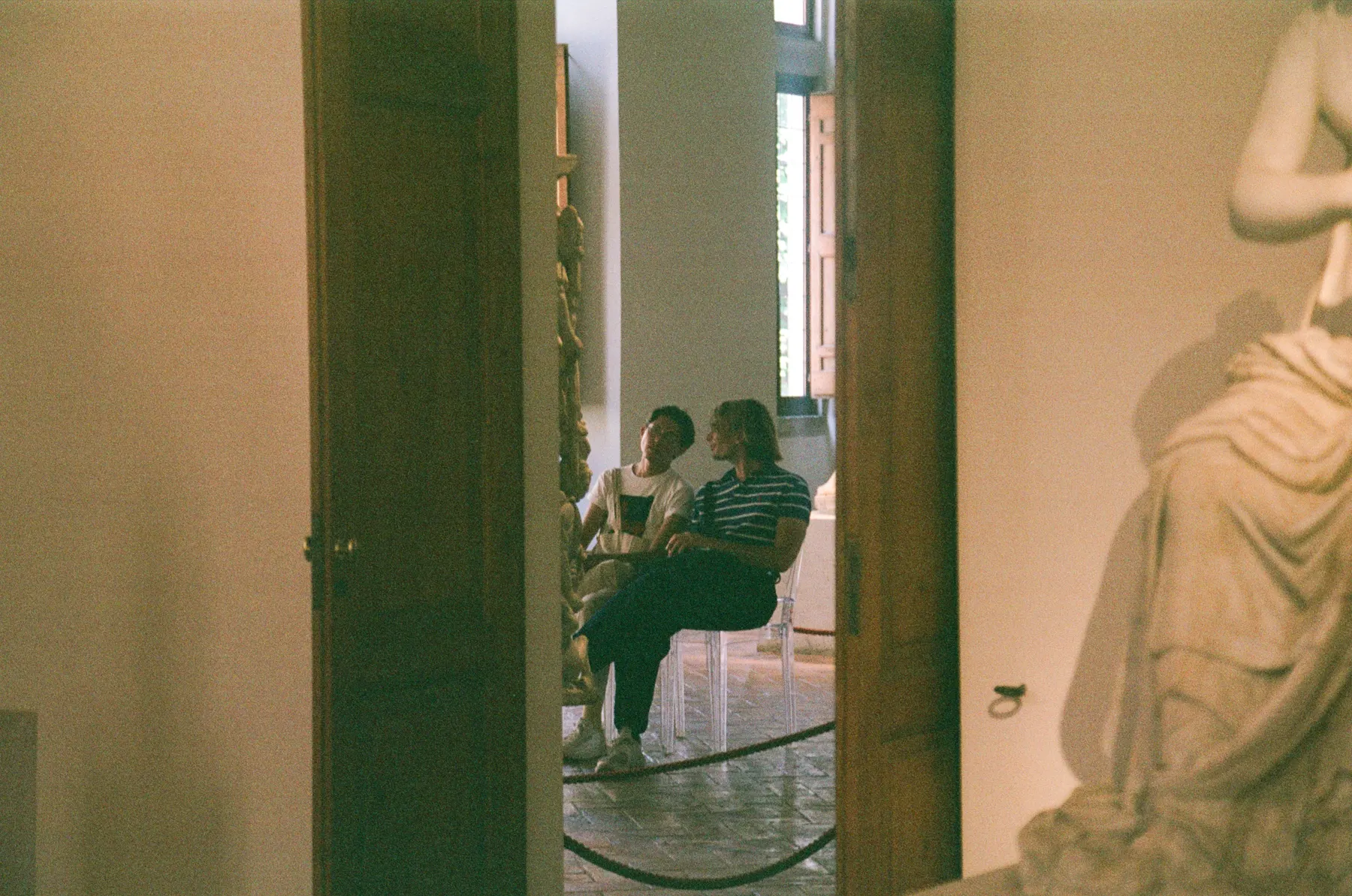 In the museum