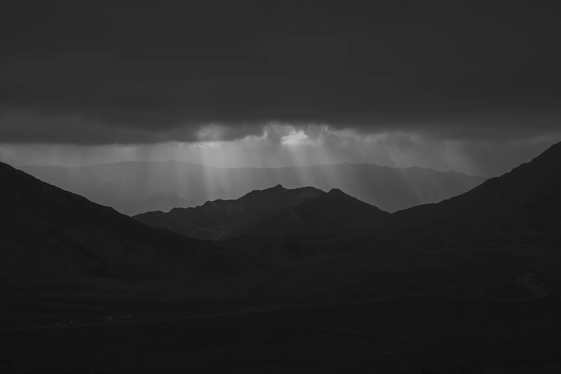 Light through the clouds